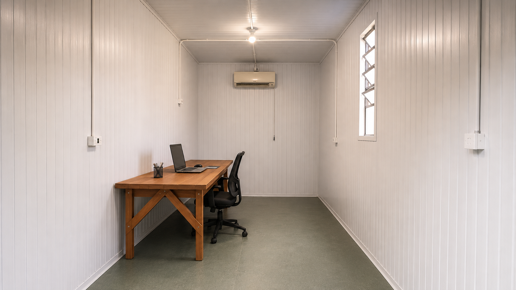 Container modelo Escritório Revestido c/ Split